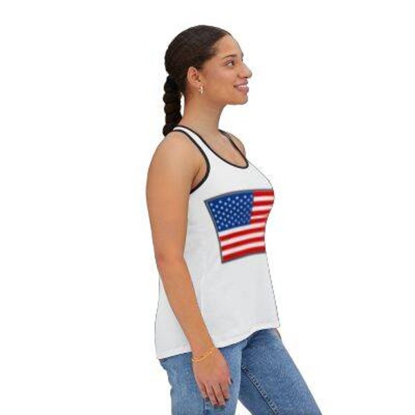 United States of America flag: Women's Tank Top (AOP)