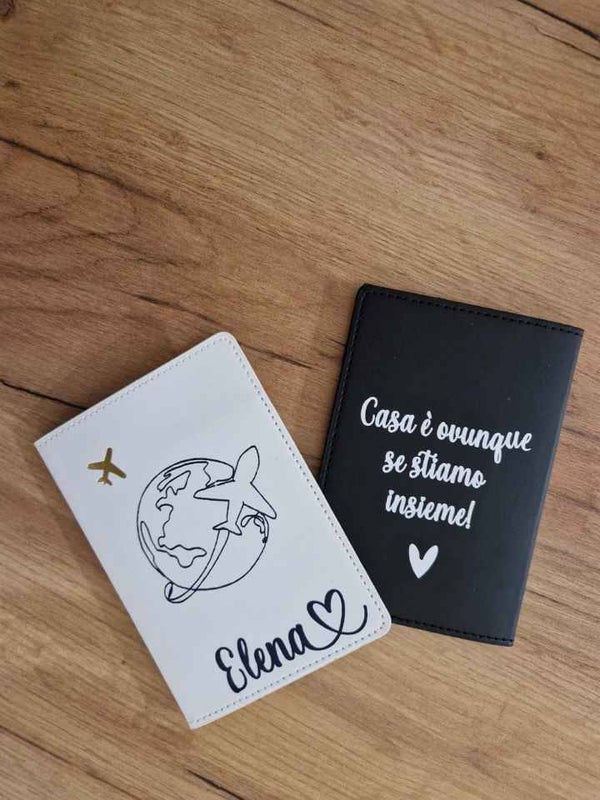 Porta passaporto personalizzato