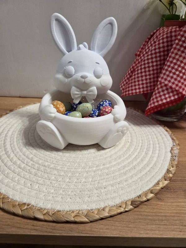 Cestino Porta-Ovetti Coniglietto Pasquale in Stampa 3D