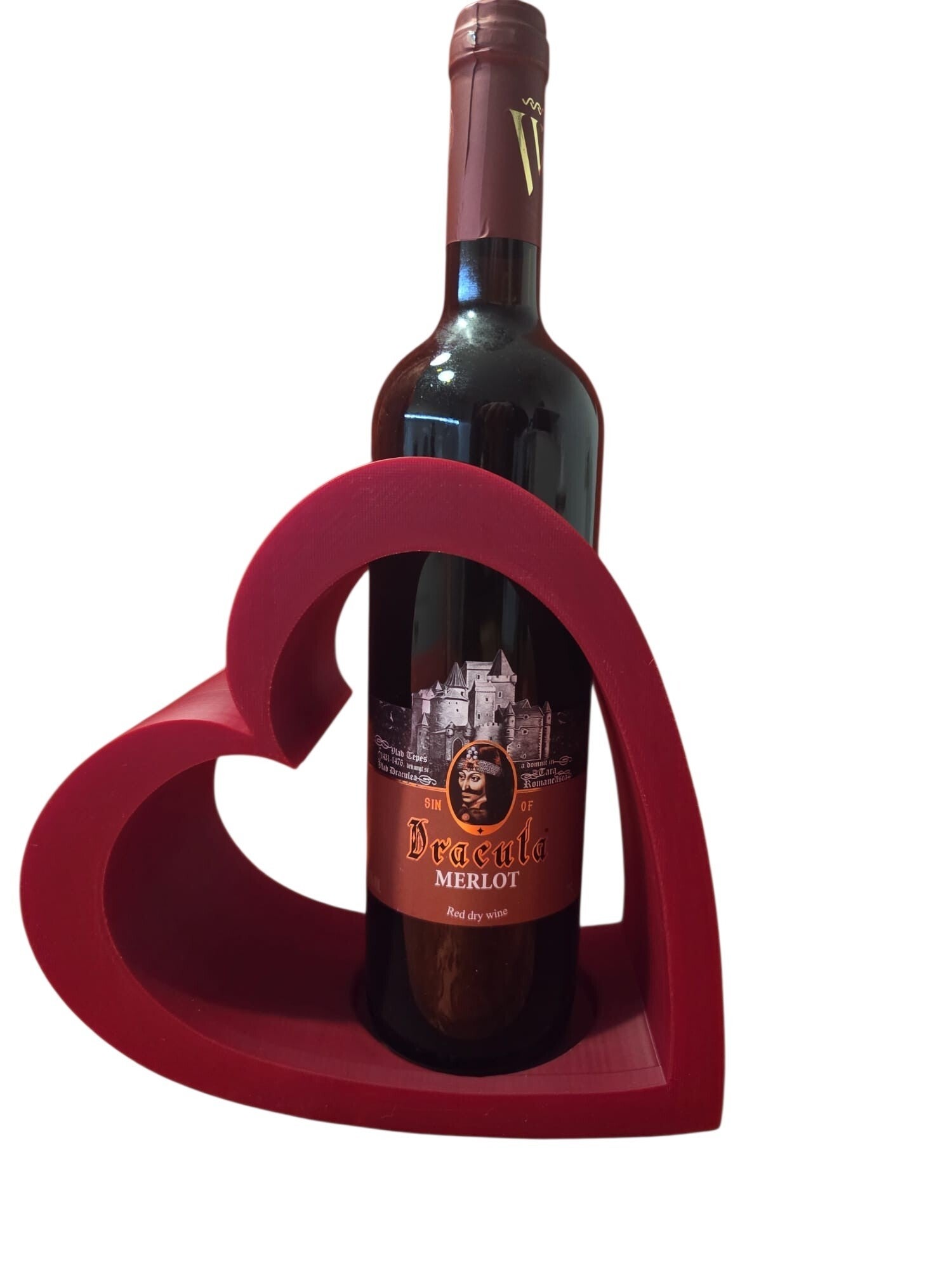 Porta bottiglie stampato in 3D
