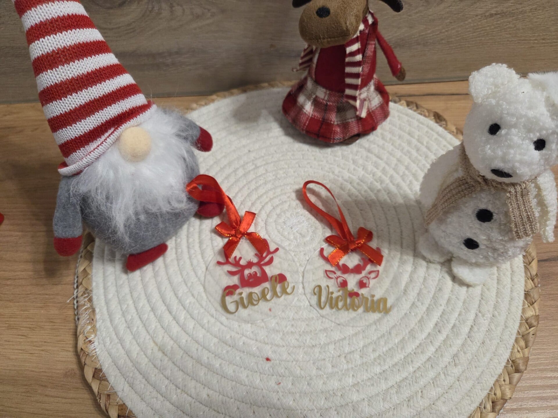 Decorazioni Natalizie Personalizzate con Nome ✨