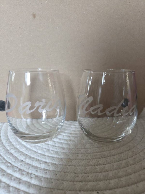 Bicchieri Personalizzati Incisi