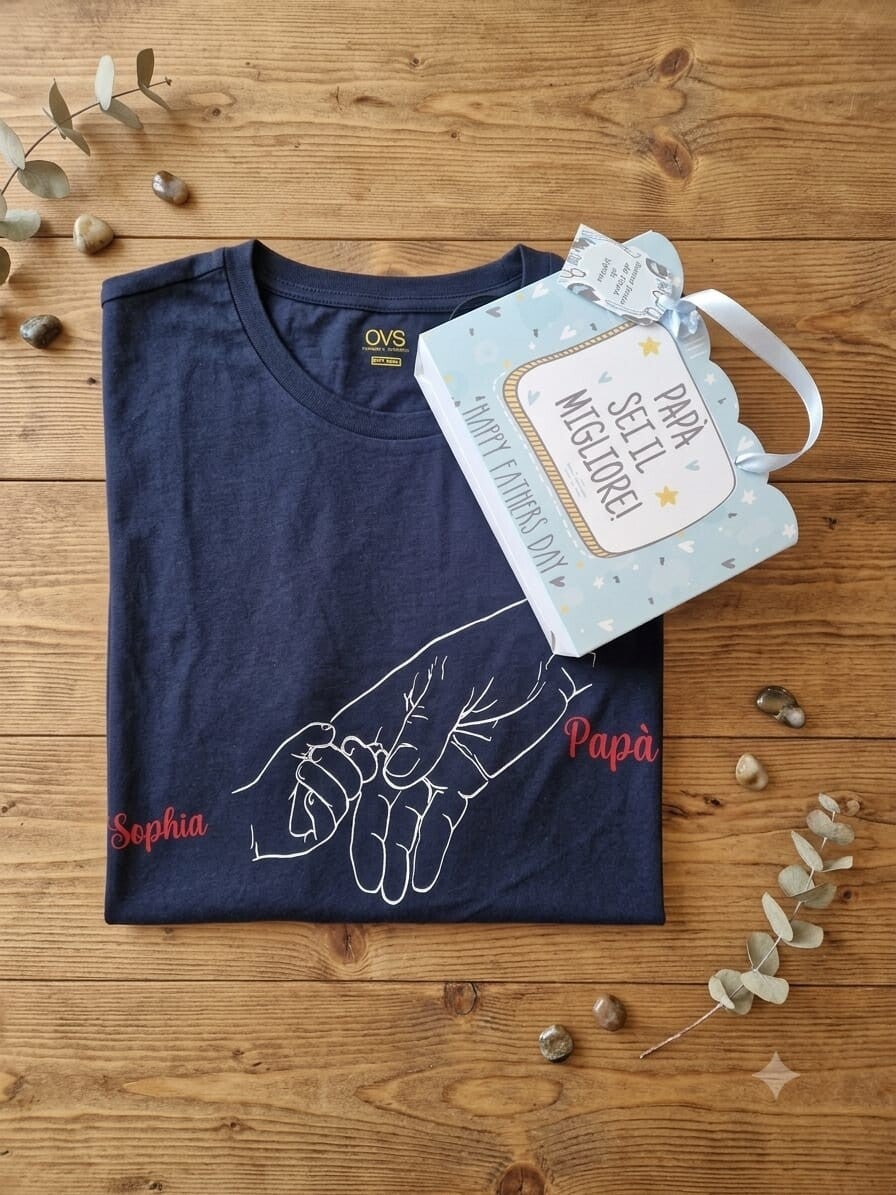T-shirt Papà Personalizzata