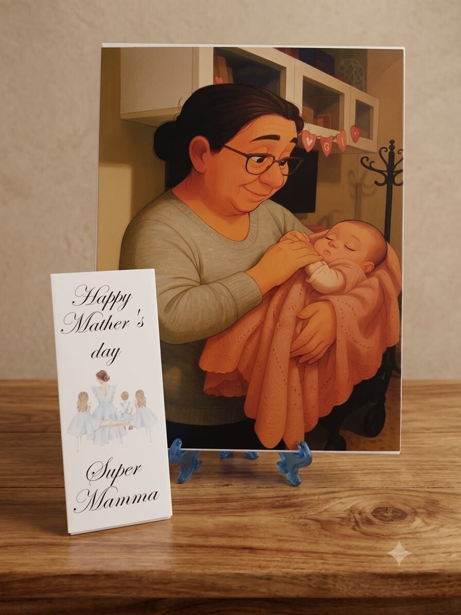 Ritratto di Famiglia Personalizzato in Stile Cartone Animato