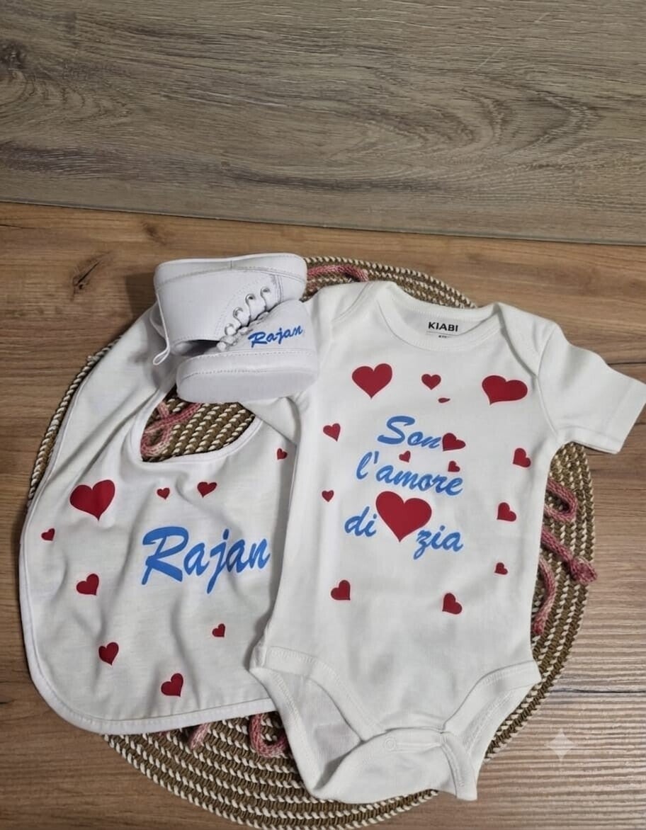 Set Neonato Personalizzato con Nome