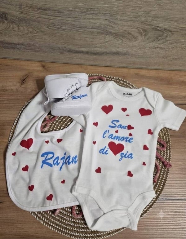 Set Neonato Personalizzato con Nome
