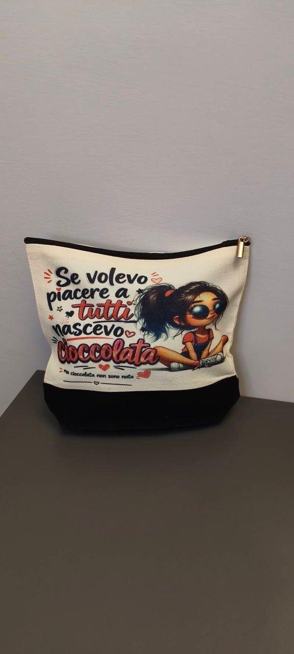 Pochette Canvas "Nascevo Cioccolata