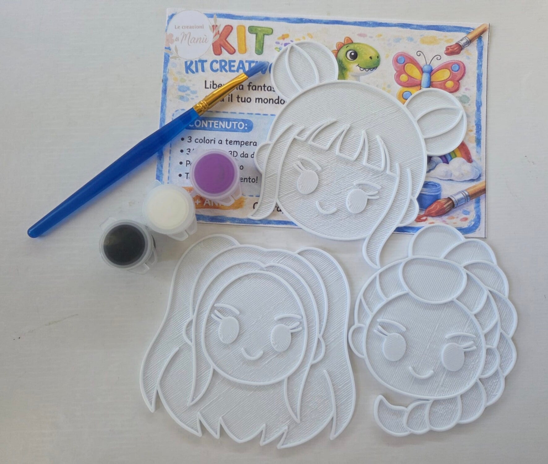 Kit Creativo da Colorare per Bambini