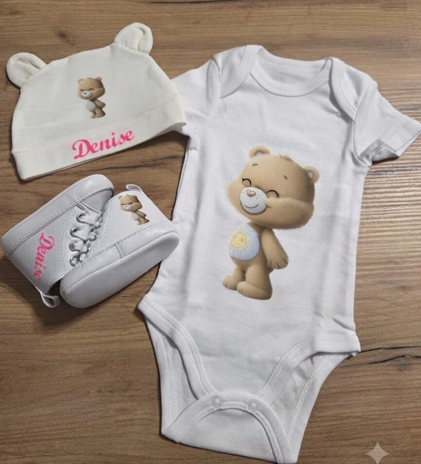 🧸✨ Set Nascita Personalizzato Orsetto ✨🧸