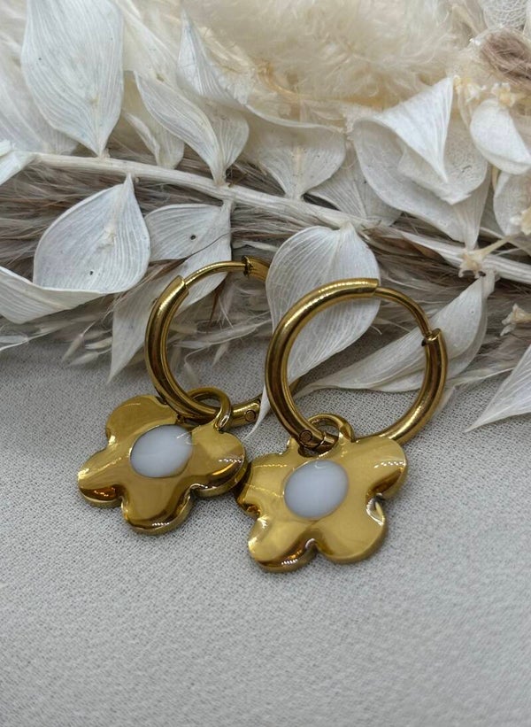 Boucles d’oreilles Marguerite
