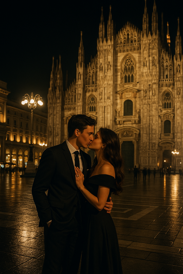 Sachet de 4 fondants romance à Milan