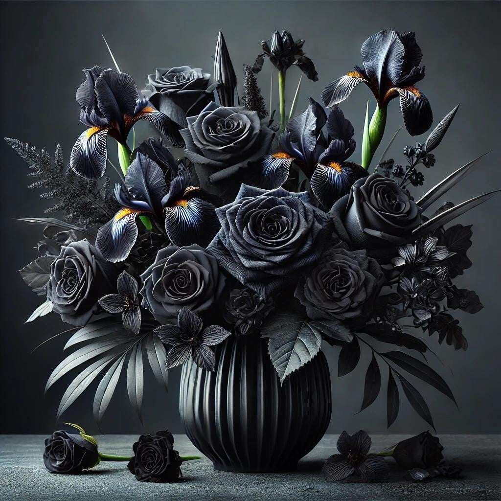 Sachet de 4 fondants nuance de noir