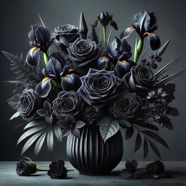 Sachet de 4 fondants nuance de noir