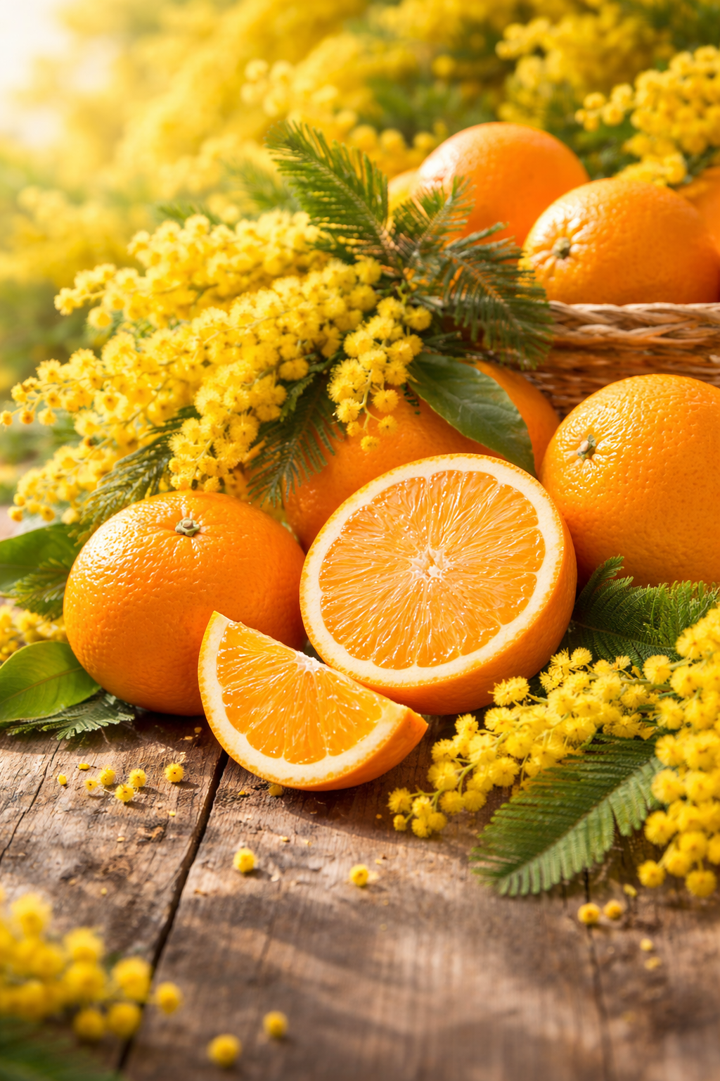 Sachet de 4 fondants mimosa et zest d'orange