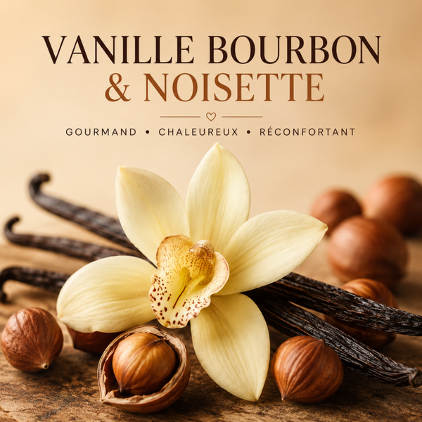 Sachet de 4 fondants vanille bourbon et noisettes