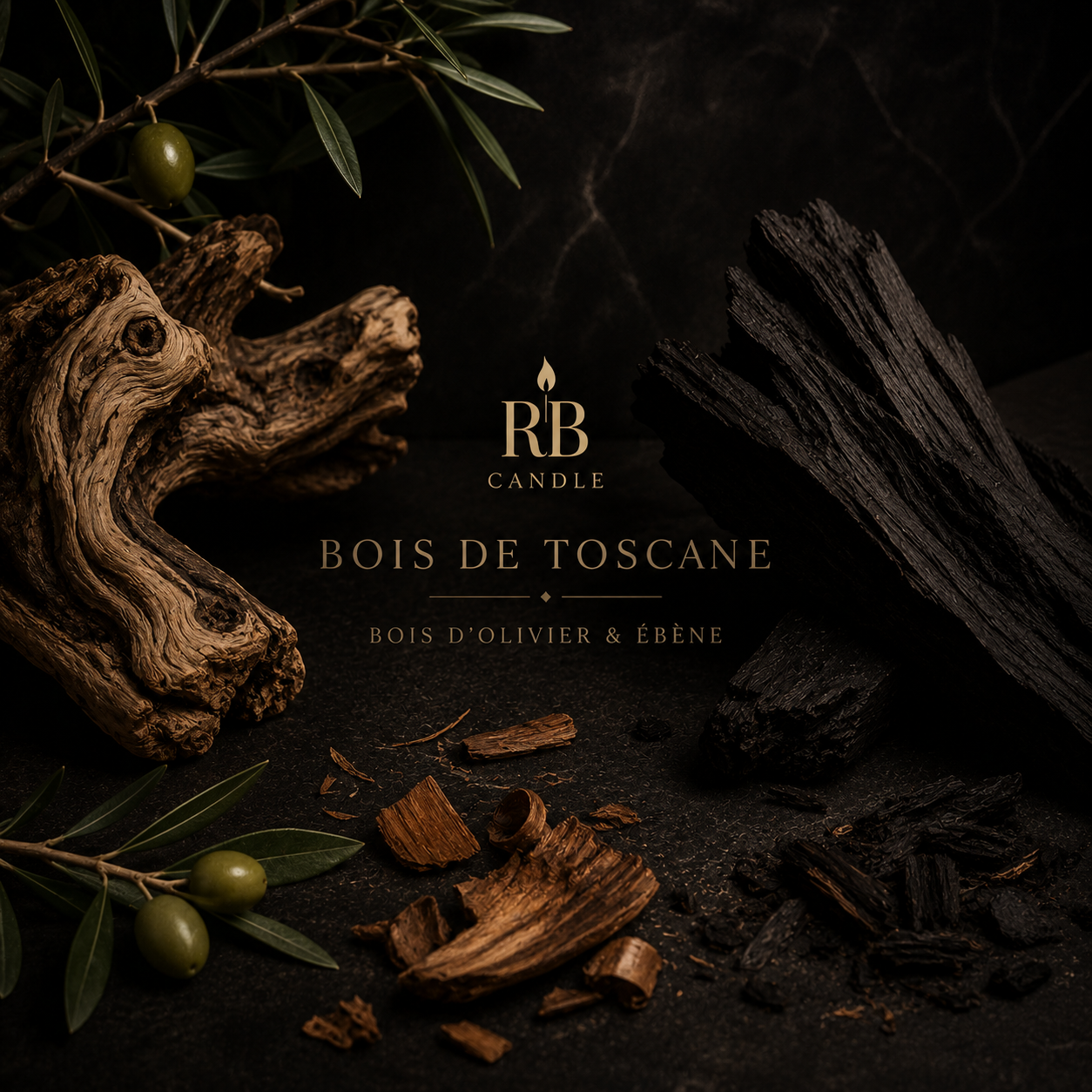 Sachet de 4 fondants bois de Toscane