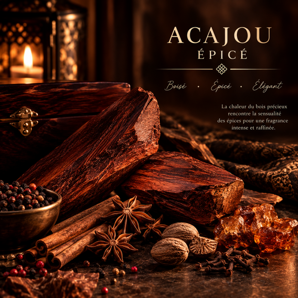 Sachet de 4 fondants acajou épicé