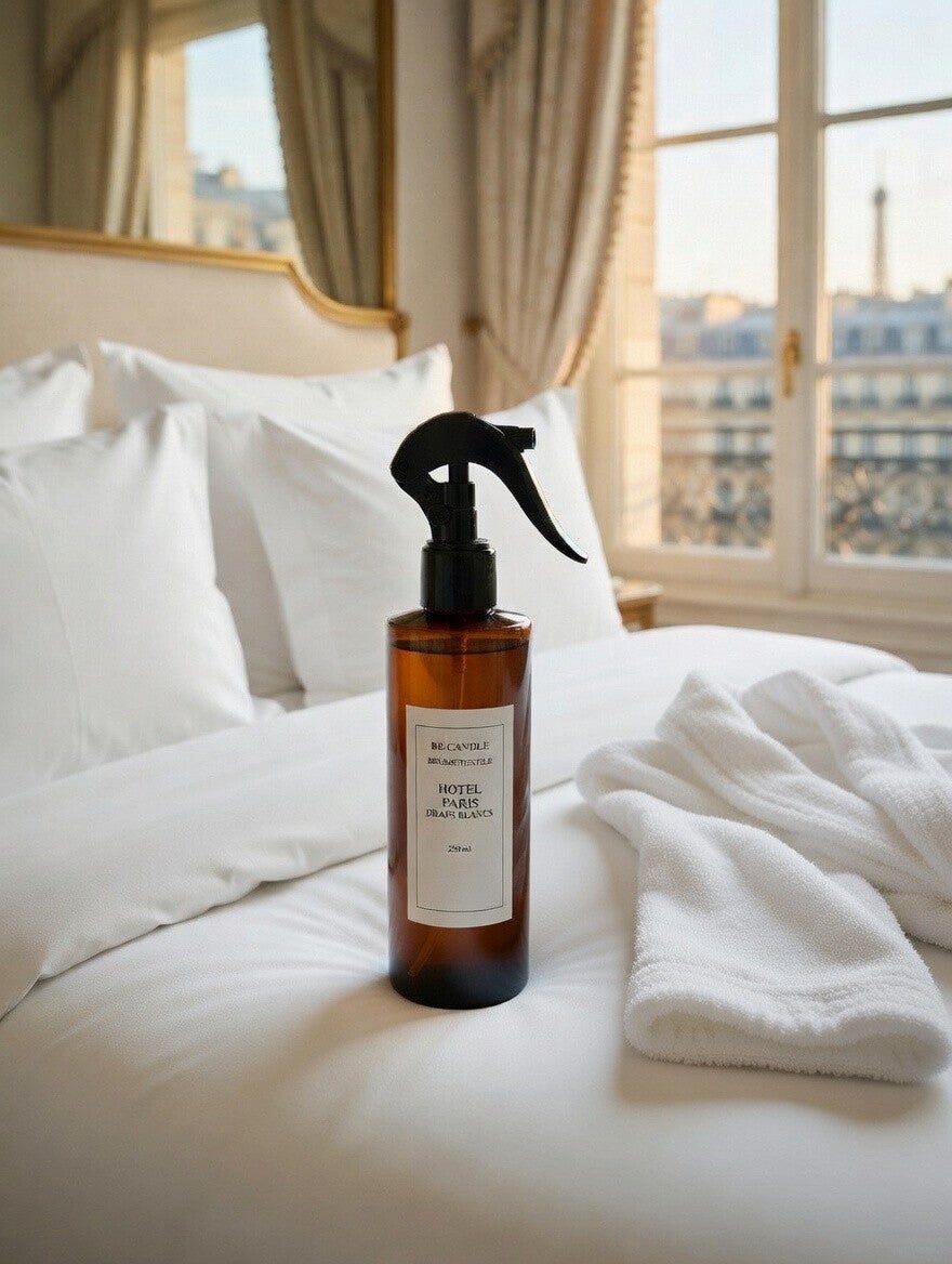 Brume textile 250ml hotel paris "draps blancs"