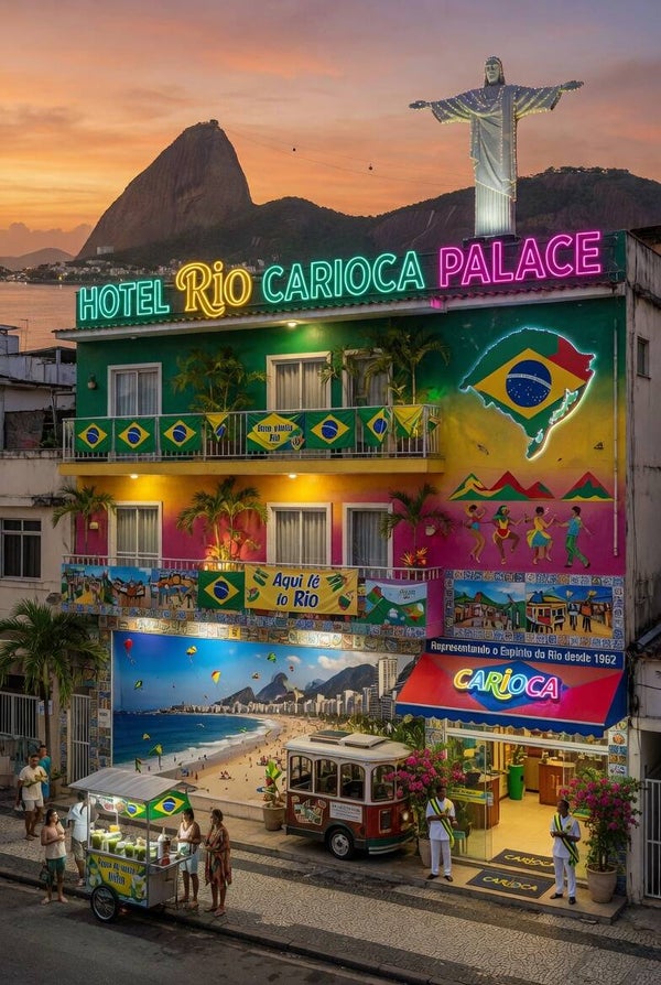 Sachet de 4 fondants hotel Rio Hotel Rio