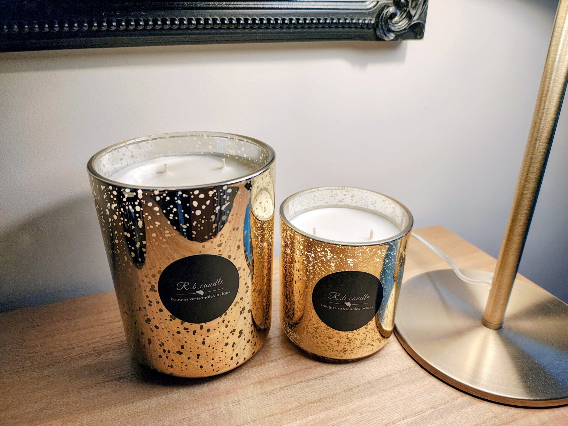 Duo de bougie "oud royal"