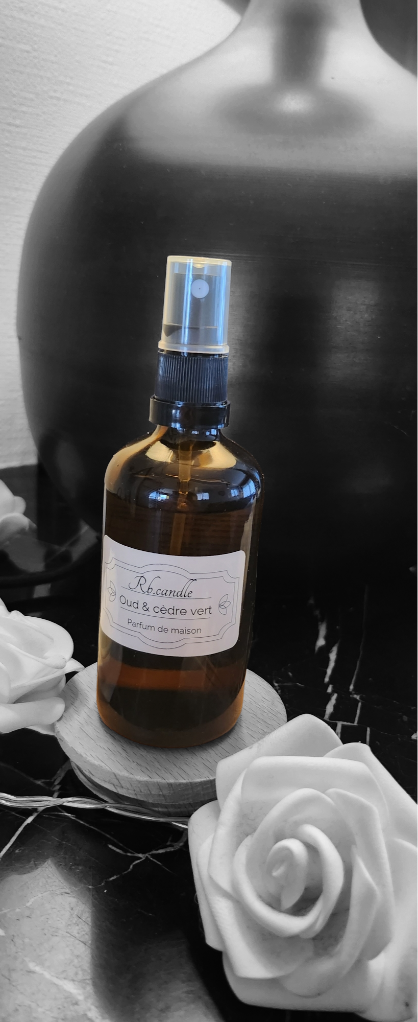 Parfum de maison oud &cèdre vert