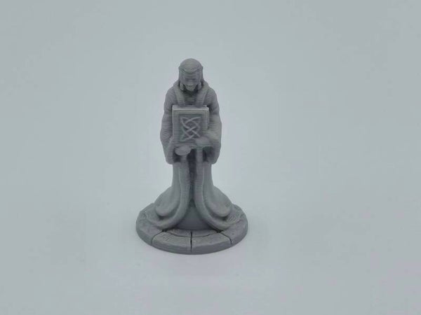 COCR-KN-020-Elven Statue with Book