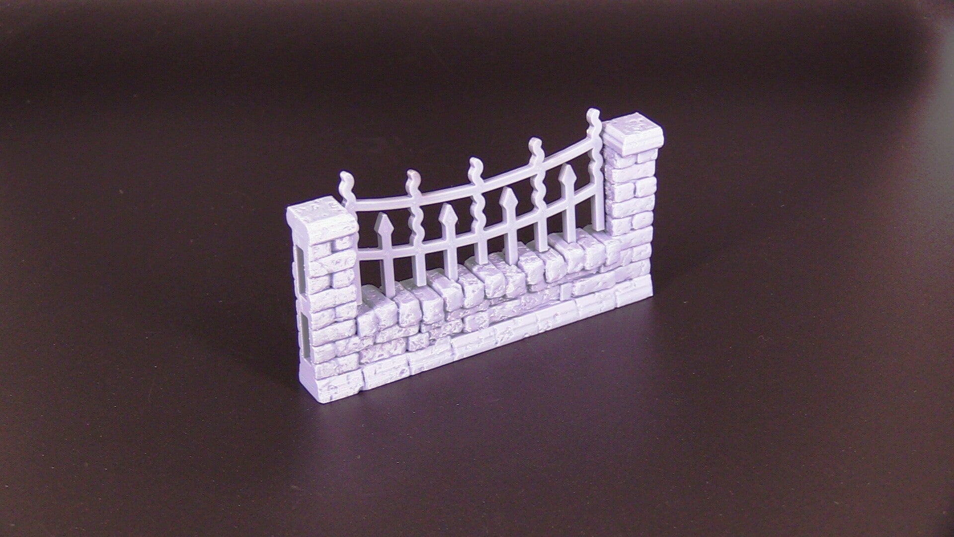 HXG-031-4 Inch Wall + Wrought Iron