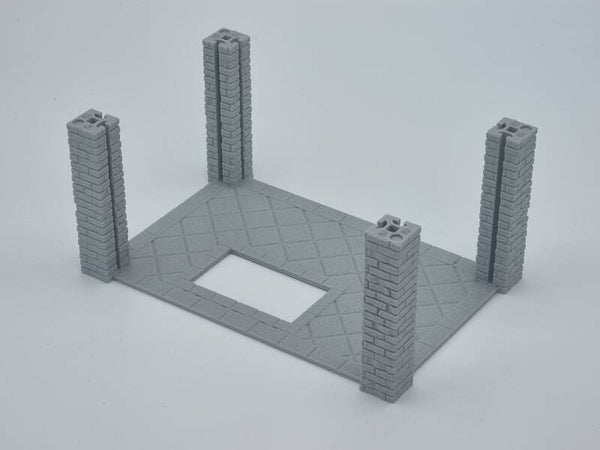20thCU-005-Base 100x150 mm with Hole
