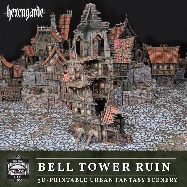 HXG-014-Bell Tower Ruin