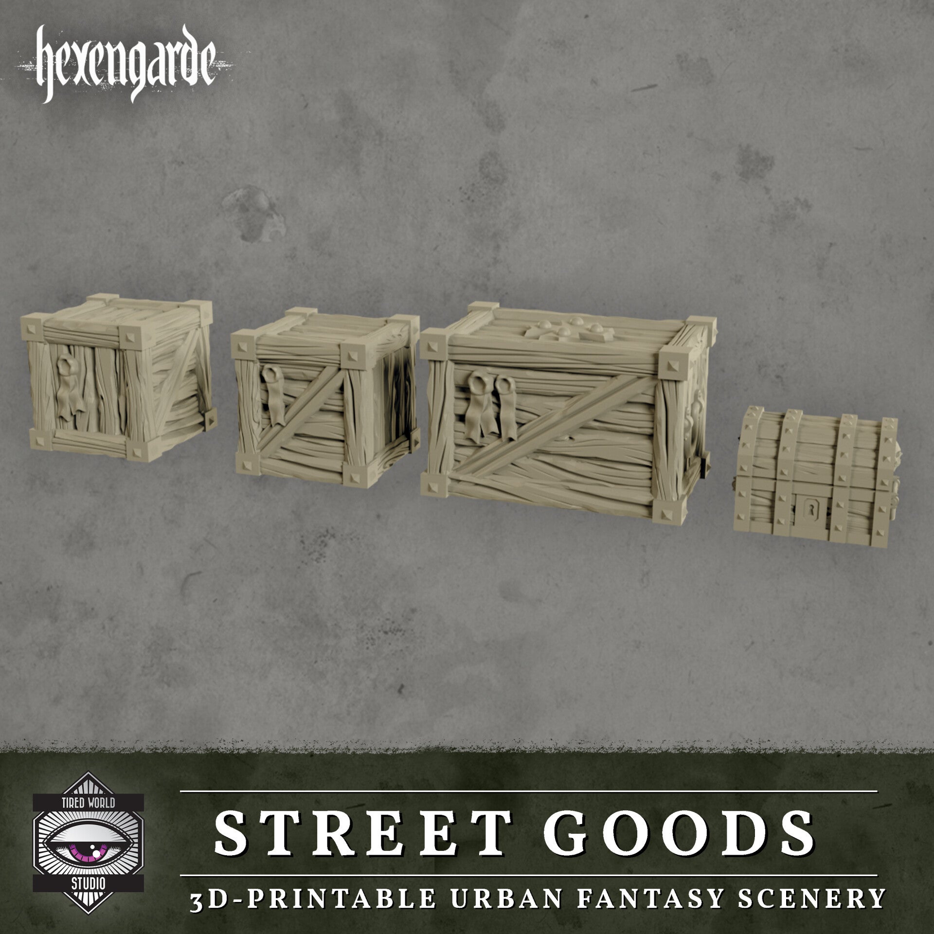 HXG-025-Street Goods Crates