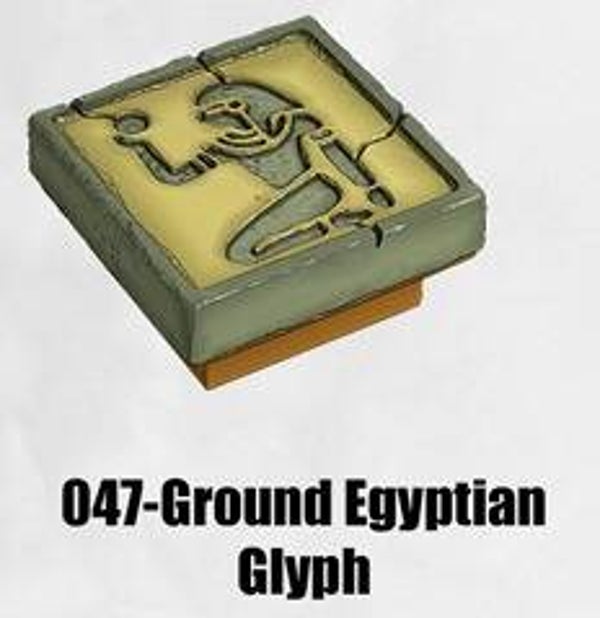 DUBL-ET-047-Ground Egyptian Glyph