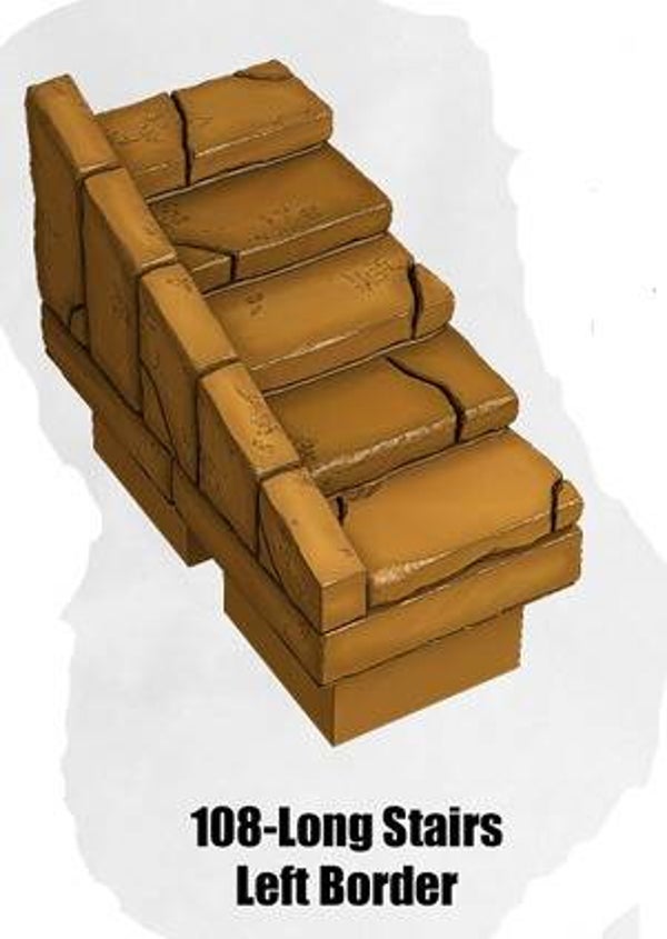DUBL-ET-108-Long Stairs Left Border