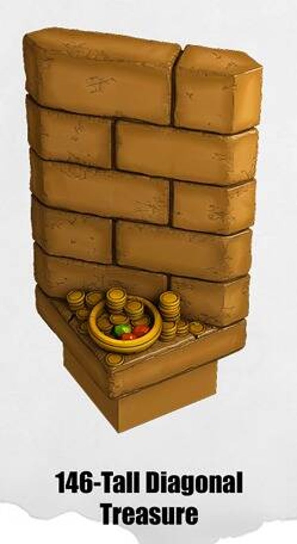 DUBL-ET-146-Tall Diagonal Treasure