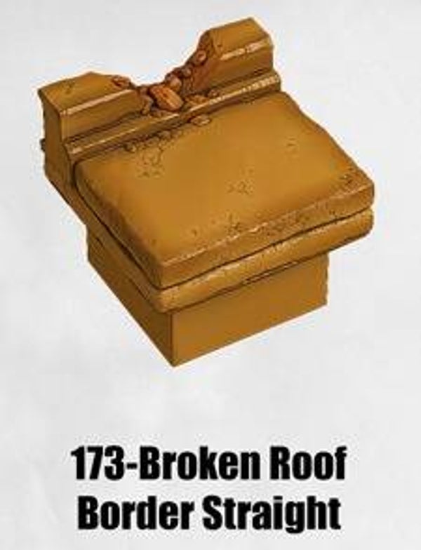 DUBL-ET-173-Broken Roof Border Straight
