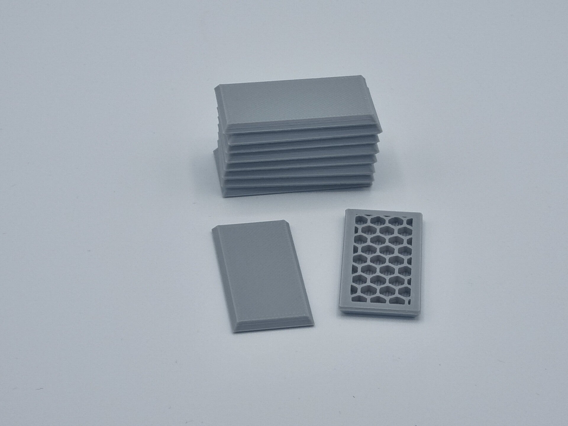 Base-003-Square Blank 25x50 mm 10 Stk.