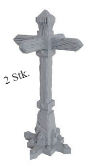 HXG-054-Street Props-2 Stk. Street Sign