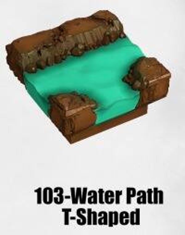 LC-103-Water Path T-Shaped