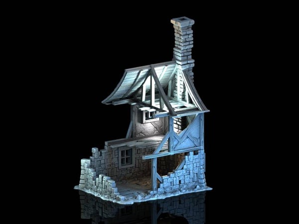 3DP4U-MT12-008-Ruined House