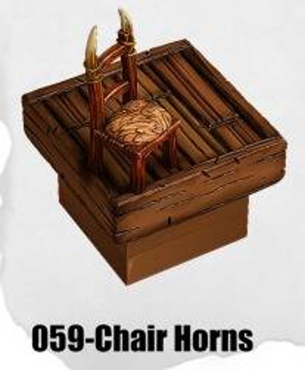 MT1-059-Chair Horns