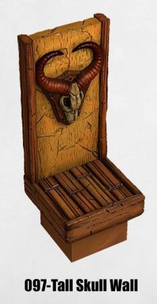 MT1-097-Tall Skull Wall