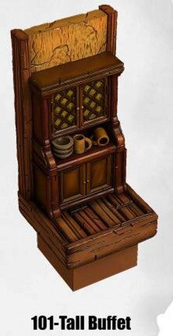 MT1-101-Tall Buffet
