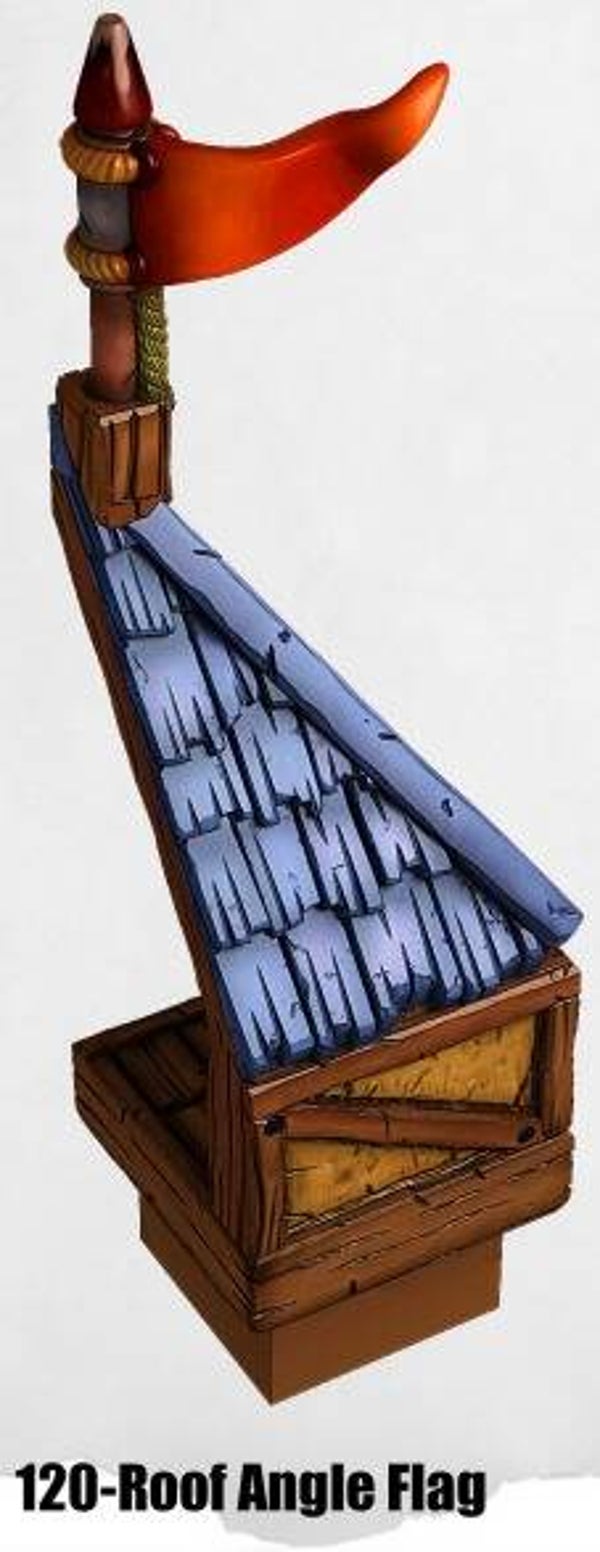 MT1-120-Roof Angle Flag