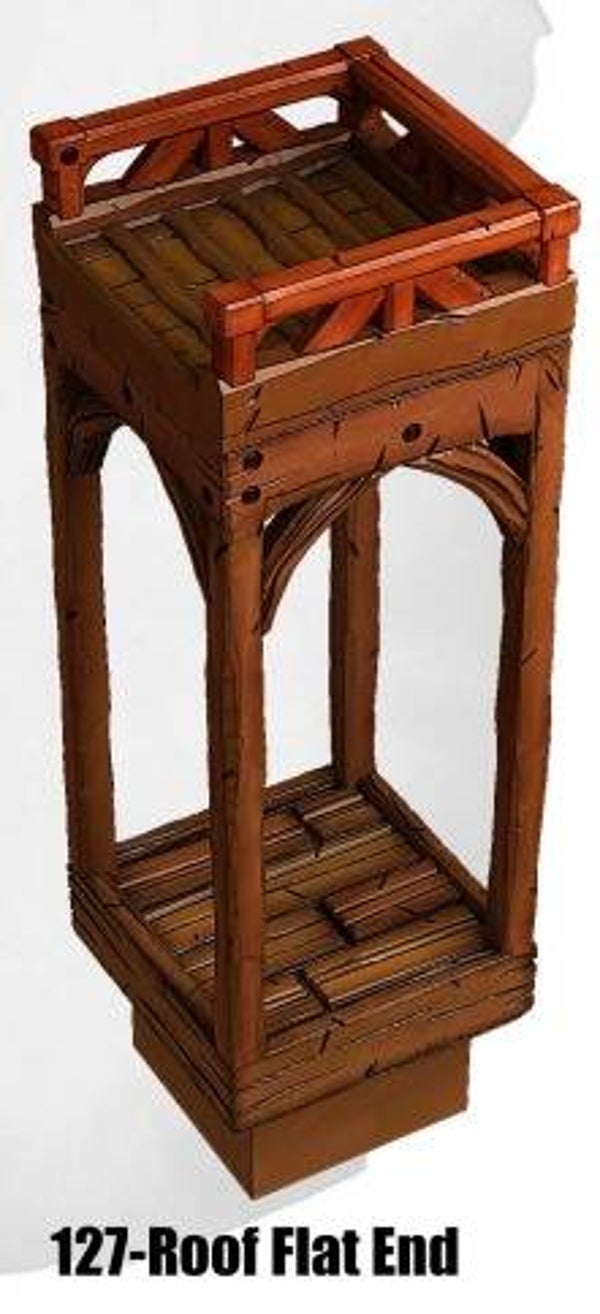 MT1-127-Roof Flat End