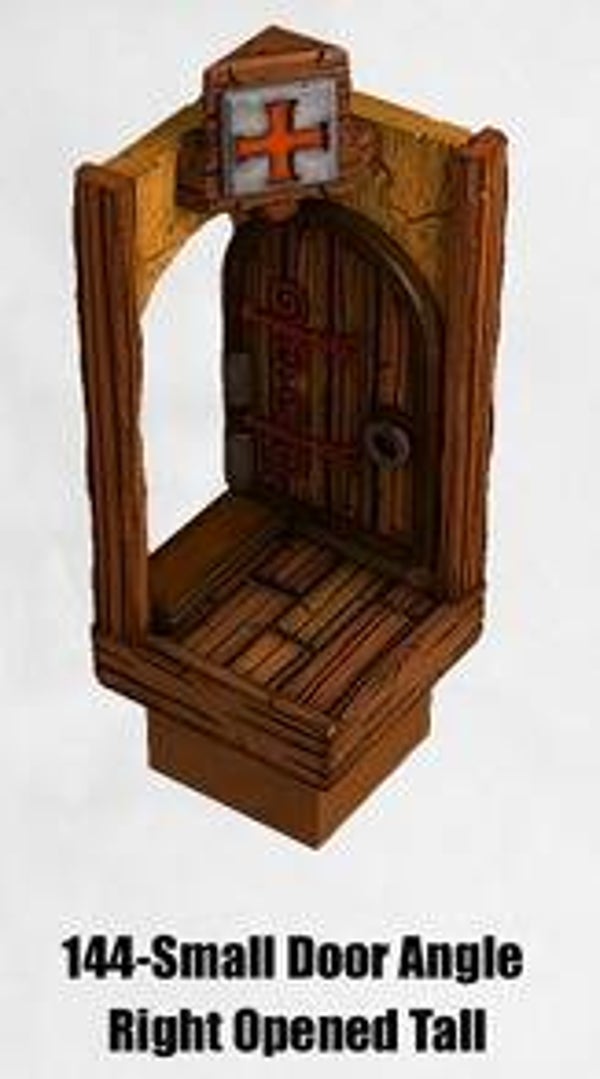 MT1-144-Small Door Angle Right opened Tall