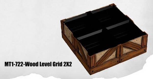 MT1-722-Wood Level Grid 2x2