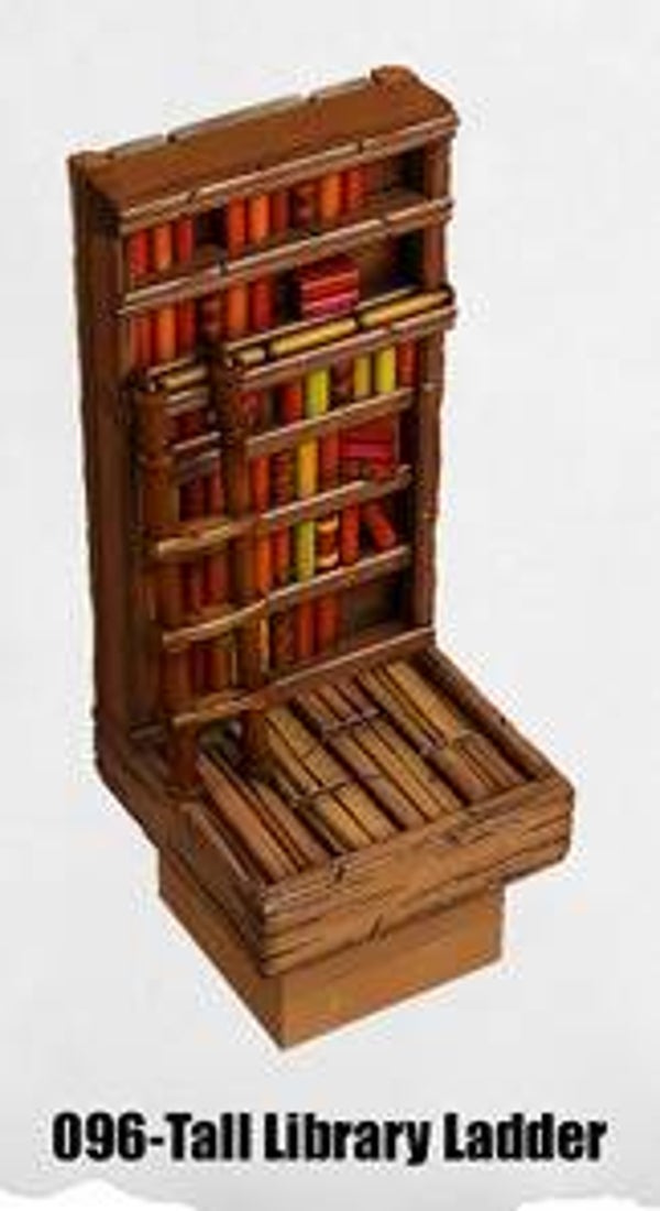 MT2-096-Tall Library Ladder