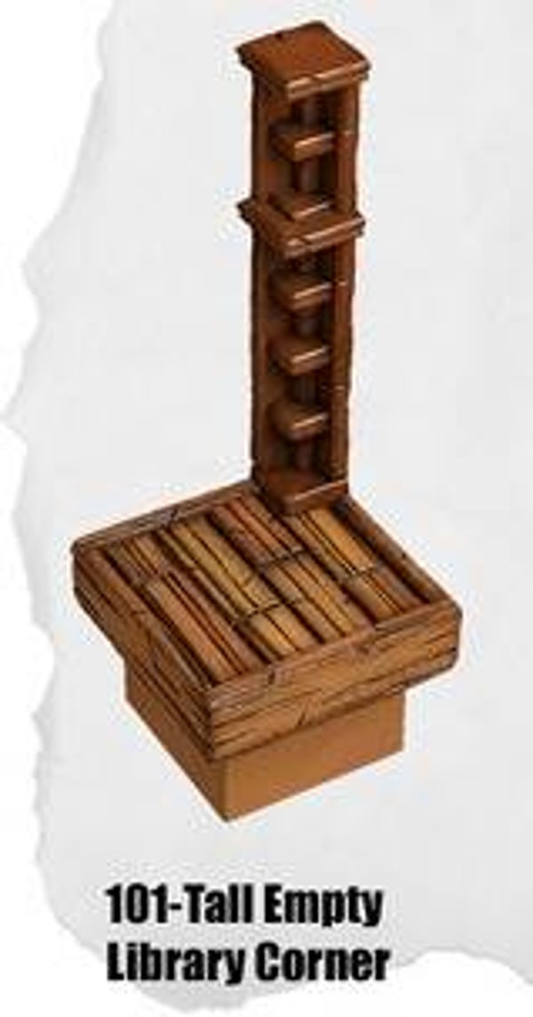 MT2-101-Tall Empty Library Corner