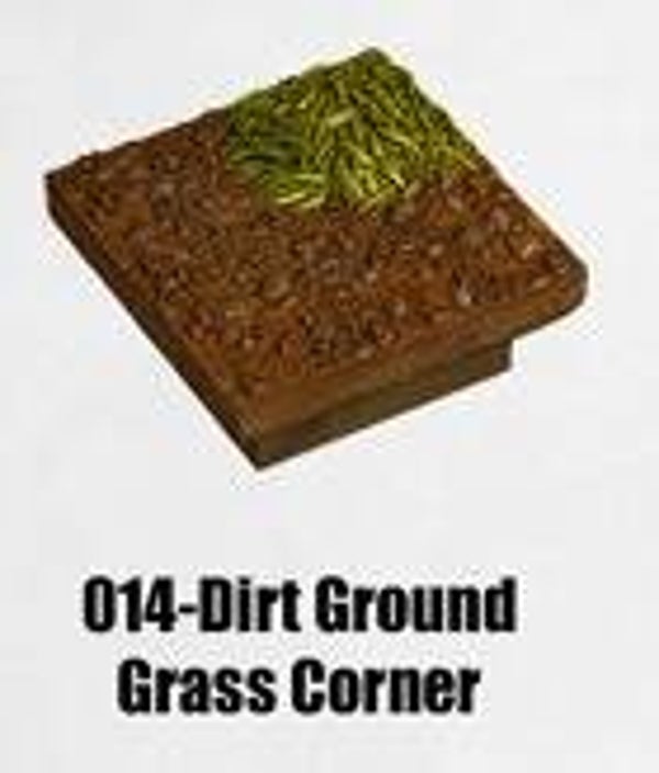 RR-014-Dirt Ground Grass Corner
