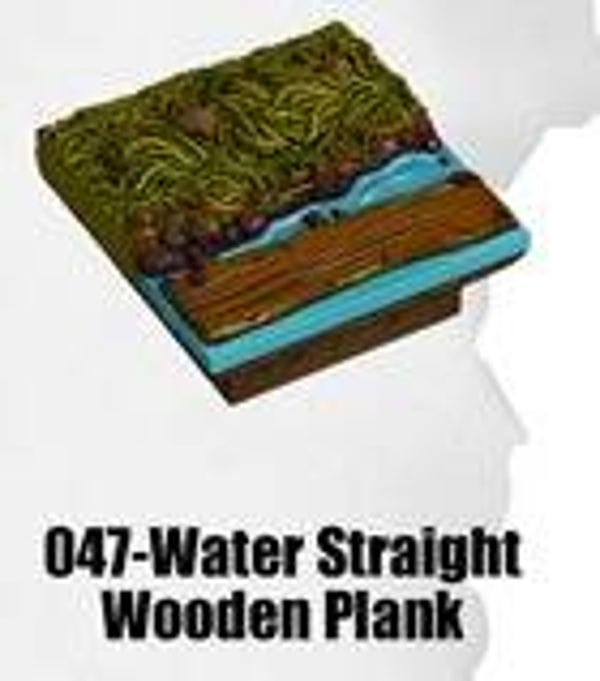 RR-047-Water Straight Wooden Plank