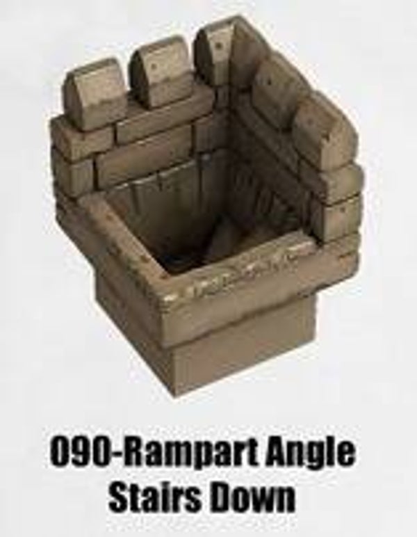 RR-090-Rampart Angle Stairs Down